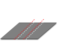 Teilung des Grundstücks durch das Vermessungsbüro Borschel & Ortloff Wildau